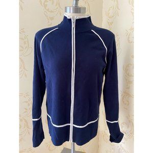 Ladies Medium Kinross Blue Nautical Theme Jacket